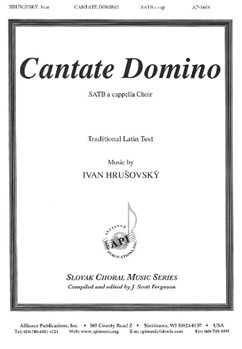 Cantate Domino - Cantata - Satb A Cap by Hrusovsky Ivan for SATB