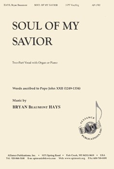 Soul Of My Savior by Hays Bryan Beaumont for 2-Part