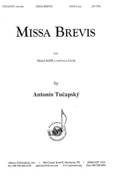 Missa Brevis - Satb A Cap by Tucapsky Antonin for SATB