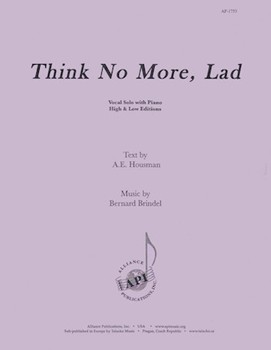 Think No More Lad - Voc Solo-pno by for