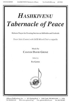 Hashkivenu: Tabernacle Of Peace - Satb by Gefen Eli for SATB