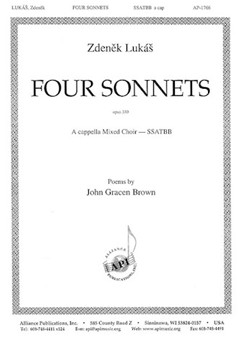 Four Sonnets - Satb A Cap by Lukas Zdenek for SATB