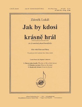 Jak By Kdosi Krasne Hral (like Beautiful Playing) - Ssa Fl Hp by Lukas Zdenek for SSA