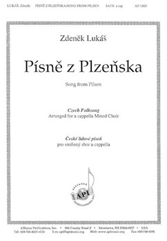 Pisne Z Plzenska Song From Pilsen by Lukas Zdenek for SATB a cappella