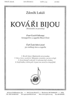 Kovari Bijou/horo (4 Czech Fksgs) - Satb A Cap by Lukas Zdenek for SATB