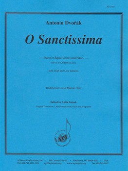O Sanctissima - Equal Voc 2-solo Duo-pno by for