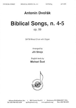 Biblical Songs #4 - 5 by Dvorak Antonin - Strejc Jiri - for SATB