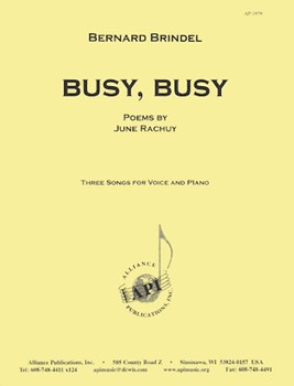 Busy Busy - 3 Voc Soli-pno by for