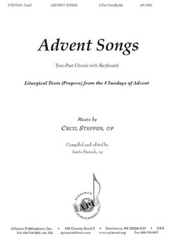 Advent Songs - 2-pt-kybd by Steffen Cecil - Smisek Anita - for 2-Part