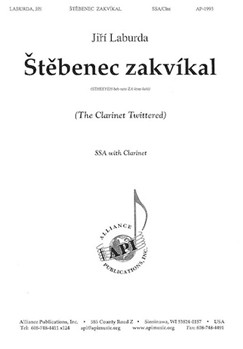 Stebenec Zakvikal by Laburda Jiri for SSA (W/clarinet)