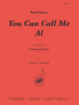 You Can Call Me Al - Sax 4-aatb by for