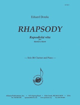 Rhapsody For Clarinet And Piano by for
