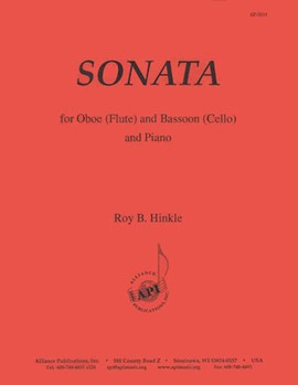 Sonata For Oboe (fl), Bsn (cello) & Piano