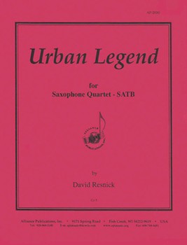 Urban Legend - Sax 4-satb by for