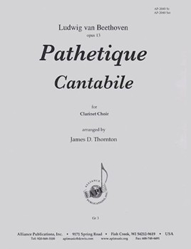 Pathetique-cantabile, Op 13 - Clnt Chr - Set