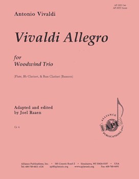 Vivaldi Allegro For Ww Trio - Set