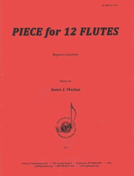 Piece For 12 Flutes by for