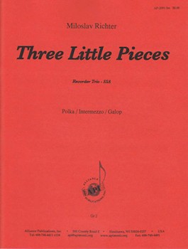 Three Little Pieces For Rcdr Trio by for