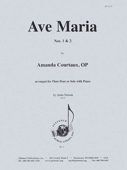 Ave Maria N 1&2 - Fl 1-2-pno by for