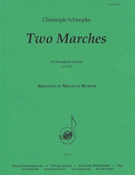 Two Marches - Sax 5 (sattb) by for