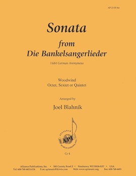 Sonata from Die Bankelsangerlieder [ww choir]