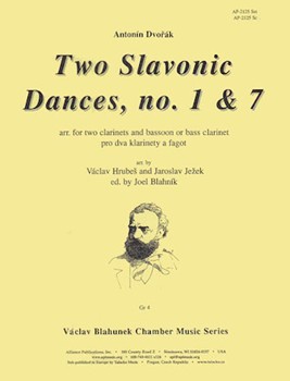 Two Slavonic Dances No. 1 & 7 - Ww 3 by for