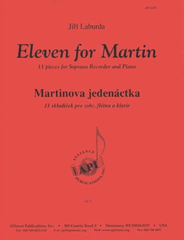 Eleven For Martin - Rcdr-pno by for