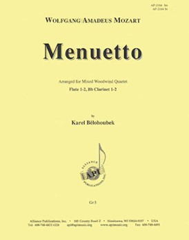 Menuetto - Fl2 & Clnt2 by for