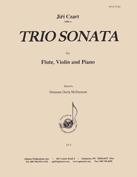 Trio Sonata For Fl Vln & Pno by for