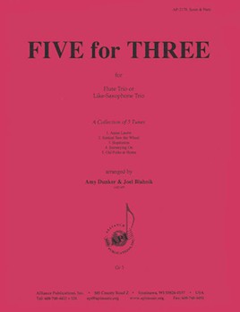 Five For Three - Alto Sax Trio by for