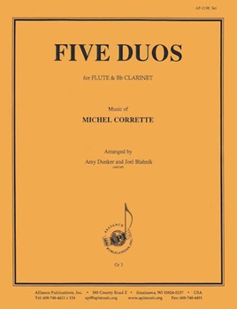 Five Duos - Fl & Bb Clnt by for