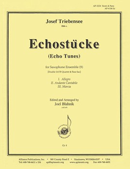 Echostucke For Sax Choir (9) - Set by for
