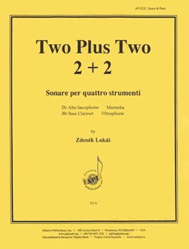 2 + 2 (two Plus Two) - Sonare - Asax Cl Mba Vibr - Op. 179 by for