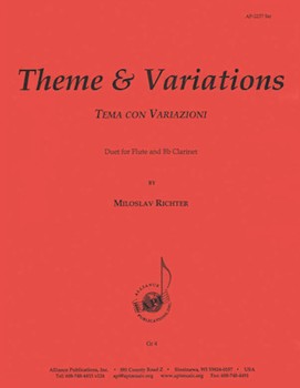 Theme & Variations For Fl & Clnt by for