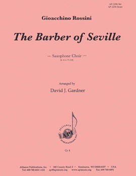 The Barber Of Seville (overture) - Sax Chr by for