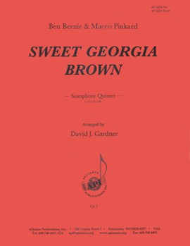 Sweet Georgia Brown For Sax 5 by for