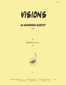 Visions For Sax Quartet by for