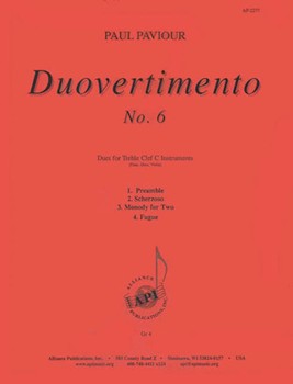 Duovertimento No. 6 - Bb Or C Br Treble-clef Duet by for