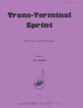 Trans-terminal Spring - Bb Cl & Percussion by for