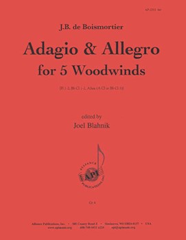 Adagio & Allegro - 5 Mixed Wws (fl2 Cl2 Asx) by for