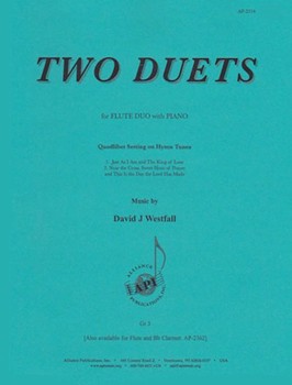 Two Duets (quodlibet On Hymn Tunes) Fl 2 W Pno by for