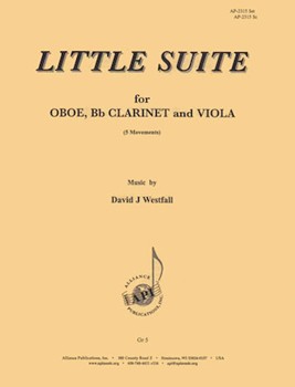 Little Suite For Ob Clt Vla (5 Mvts) by for