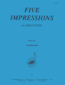 Five Impressions For Solo Flute by for
