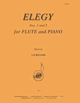 Elegy Nos. 1 And 2 For Flute And Piano by for