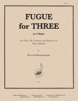 Fugue For Three (in C Major) - [fl Cl Bsn/bscl] by for