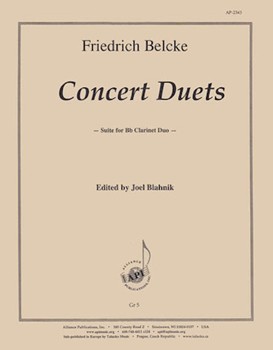 Concert Duets-bb Cl Duo by for