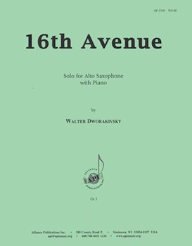 16th Avenue - Alto Sax-pno by for