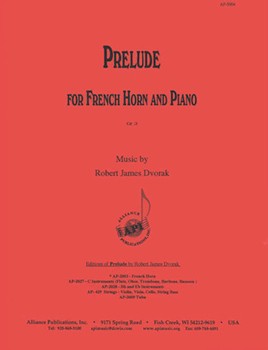 Prelude For F Horn And Piano by for