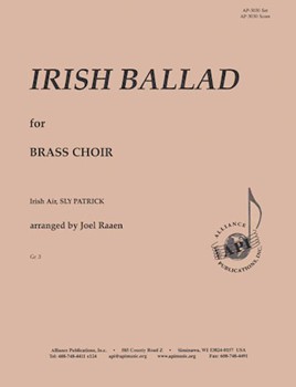 Irish Ballad For Brass Choir by for