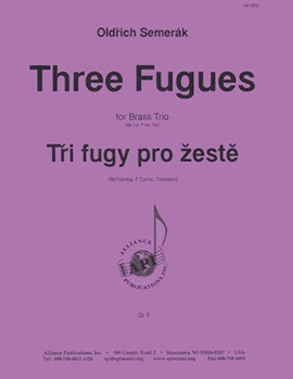 Three Fugues For Brass Trio by for
